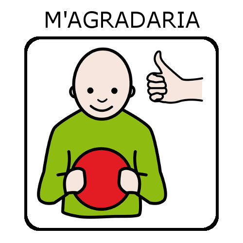 m'agradaria